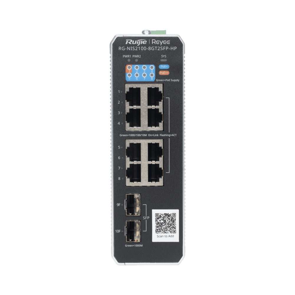 Reyee RG-NIS2100-8GT2SFP-HP